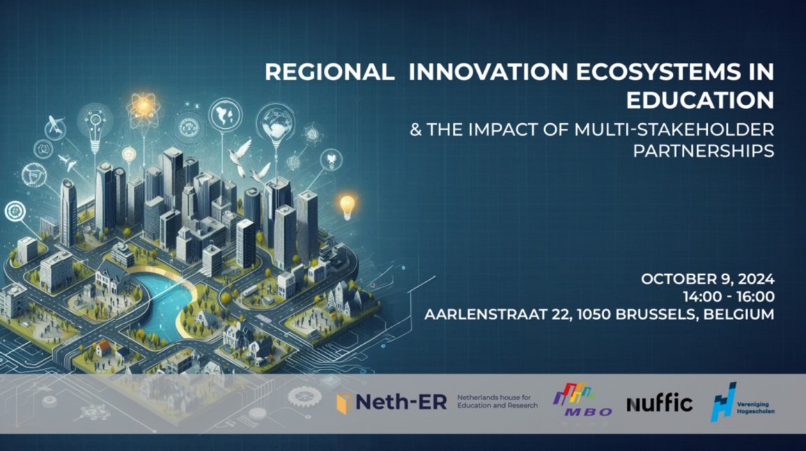 Regional innovation ecosystems in education & the impact of multi-stakeholder partnerships: insights from the event