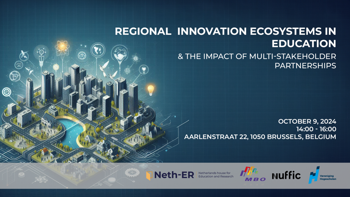 Save the date: Regional innovation ecosystems in education & the impact of multi-stakeholder partnerships